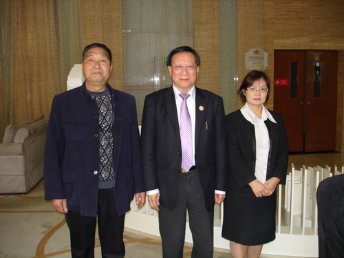 五絕指針療法創(chuàng)始人會見美國普林頓大學(xué)校長