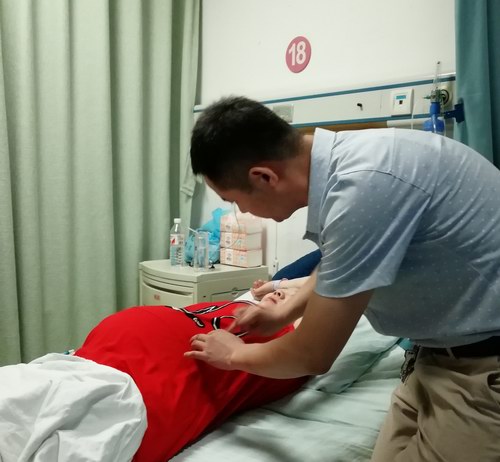 五絕指針療法能給孕婦排結石