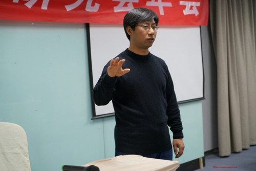 五絕指針技術傳承人張劍鋒參加保定臟腑推拿年會